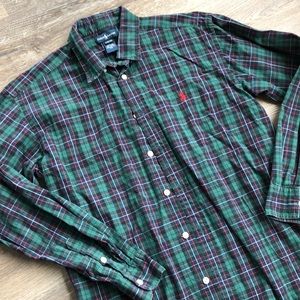 Ralph Lauren boys L 16/18 dress shirt - chirstmas